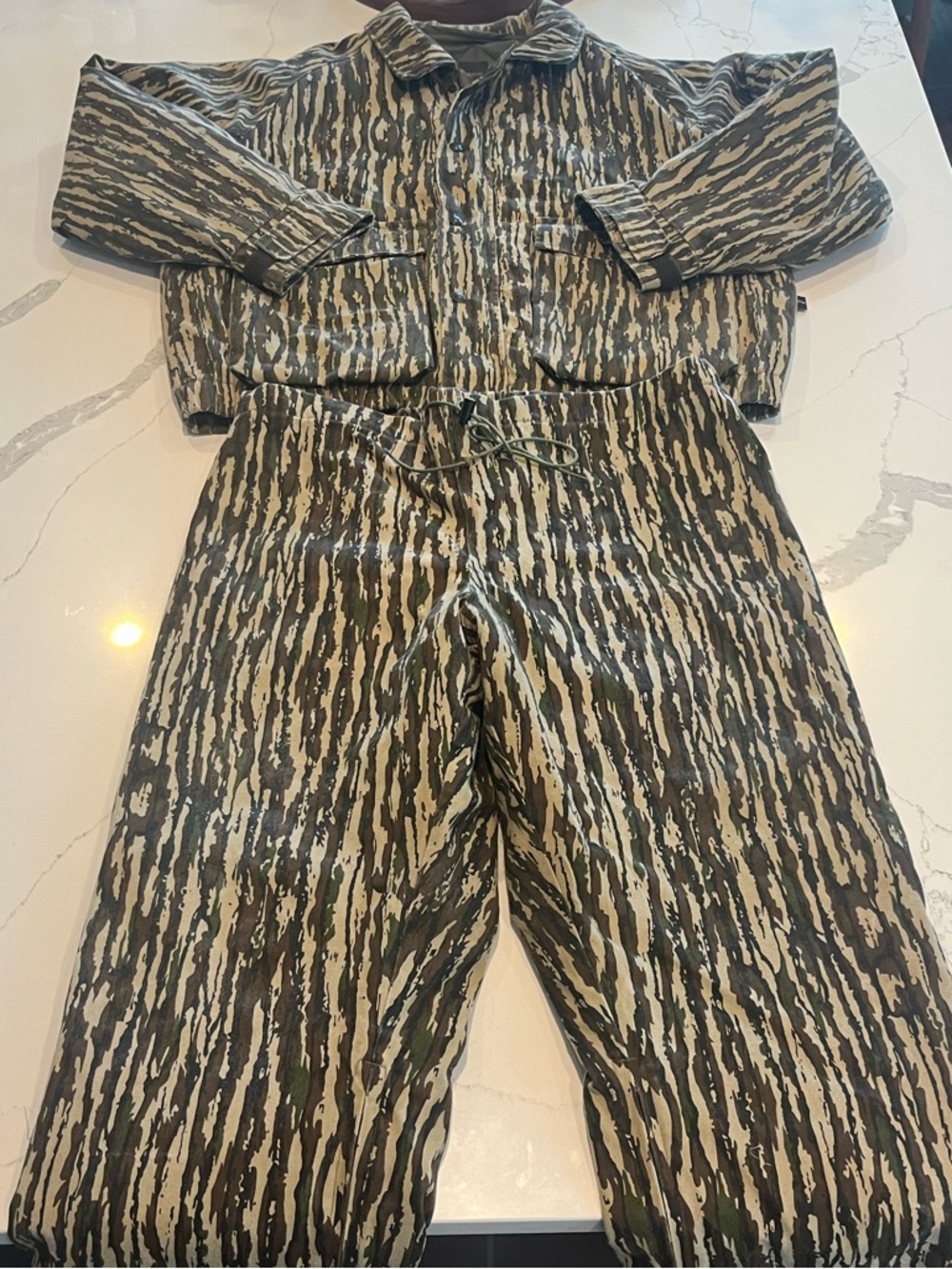 10X Gore-Tex Rainwear Realtree Camo Hunting Set Jacket XL /Pants XL USA Made VTG - Picture 2 of 16